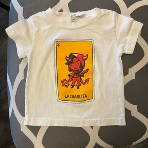 La Diablita Lotería Baby Tee
